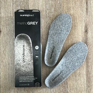 Superfeet Merino Grey Insoles size C
